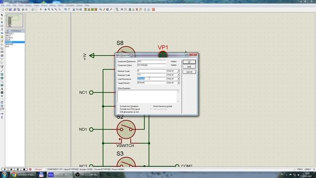 Как создать в Протеусе моделируемый элемент реле. смотреть онлайн