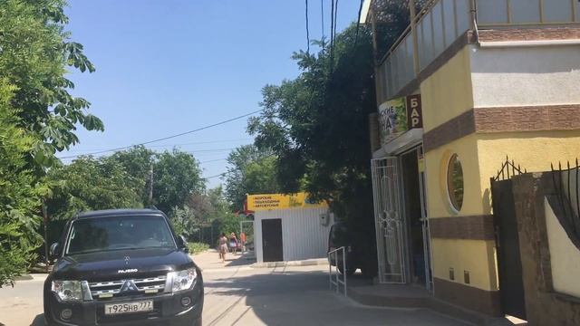 Автовокзал Коктебель - как пройти к пансионату "Творческая волна" смотреть онлайн