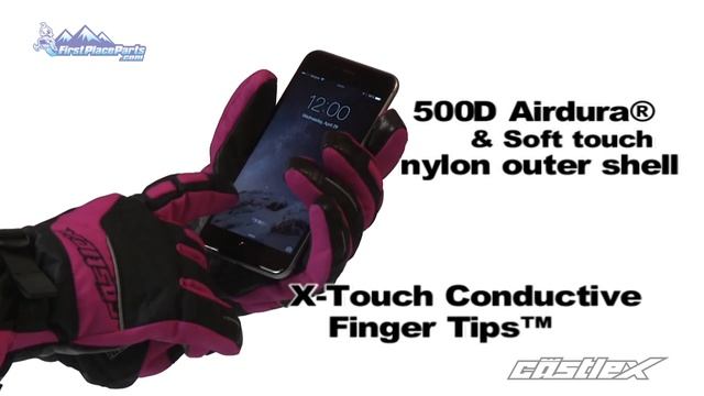 Castle X Womens Rizer G7 Snowmobile Gloves смотреть онлайн