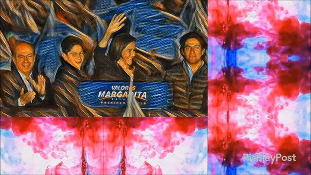 Margarita Zavala al lado de Felipe Calderon inicia su campaña frente al Angel de la Independencia смотреть онлайн