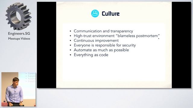 DevSecOps, the big picture. Culture, Processes and Technologies on a high level - DevSecOpsSG смотреть онлайн
