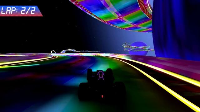 Mario Kart TrackMania- 3DS Rainbow Road смотреть онлайн