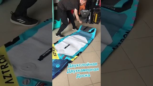 Wind SUP борд Aztron SOLEIL 11’0 Универсальный борд, на который можно поставить парус смотреть онлайн