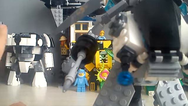 Лего самоделка мех. Lego custom mech смотреть онлайн