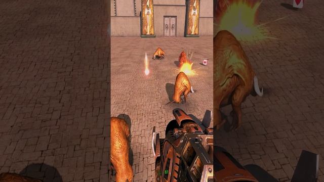 Арена с ОГРОМНЫМИ быками #shorts #serioussam