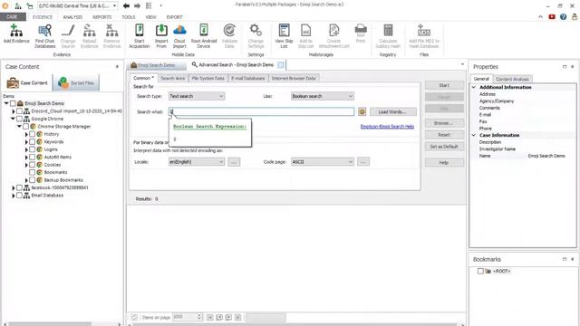 Searching with Emoji in E3 Forensic Platform смотреть онлайн