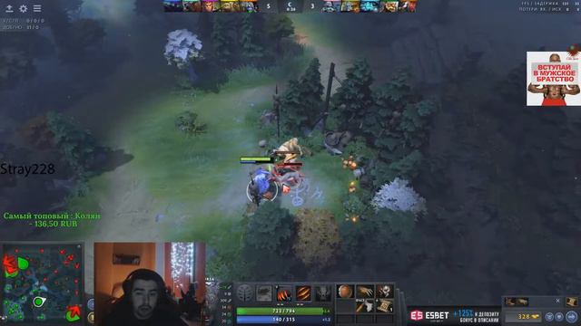 Стрей про лесного боксера в патче 7.19b!\Два курьера?\Это только я вижу? смотреть онлайн