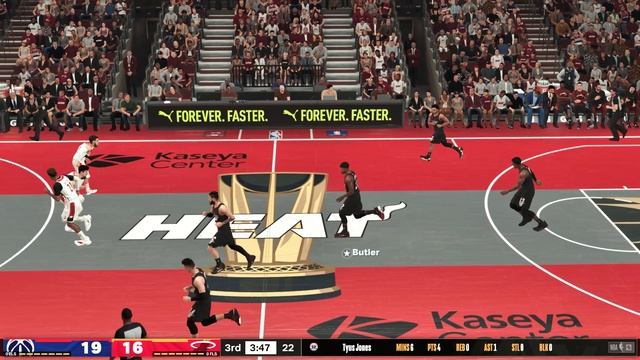NBA In-Season Tournament PC MOD | Washington Wizards vs Miami Heat Full Gameplay смотреть онлайн