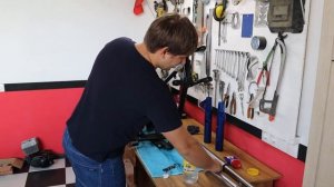 Сборка вилки мотоцикла Минск