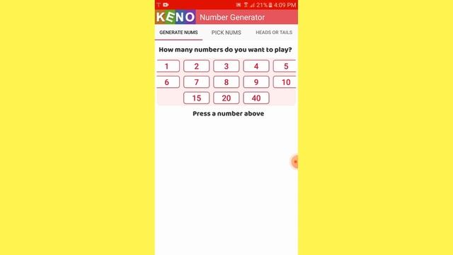Keno - ኬኖ ለመብላት ሚረዱ አሪፍ አፖች| How to win Keno virtual betting смотреть онлайн