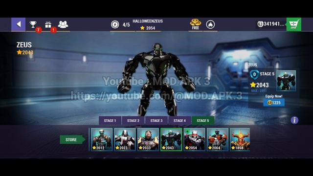 Real Steel Boxing Champions MOD APK Unlimited Money Version 56.56.162 смотреть онлайн