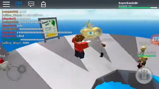 SGB: my roblox friend joined the game :D (Roblox) смотреть онлайн