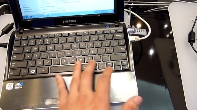 Samsung NF210 Netbook Hands On - German