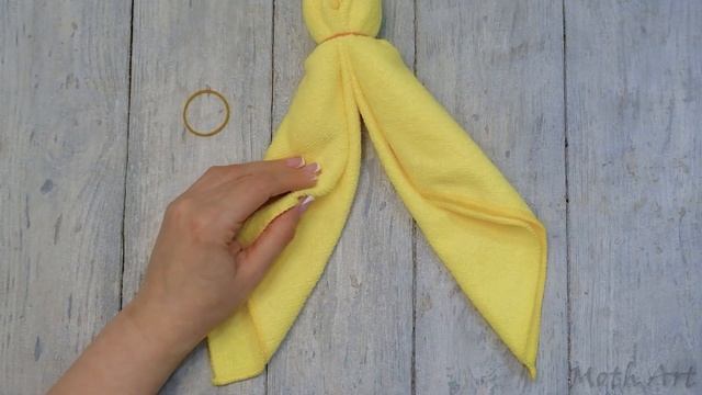 Подарки на скорую руку?Игрушки из полотенец/салфеток с сюрпризом внутри ?? смотреть онлайн