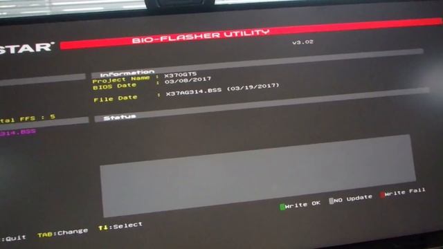 Update Bios of Motherboard Biostar Racing x370 for AMD Ryzen смотреть онлайн