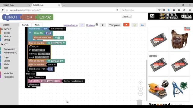ESP32 tutorial B-05: Client server communication смотреть онлайн