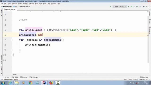 kotlin Tutorial for Android developers | How to implement Set смотреть онлайн
