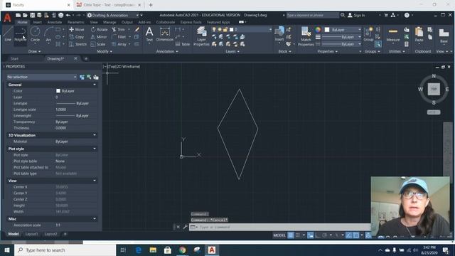 Line, Join, Copy, Scale Tools - AutoCAD смотреть онлайн