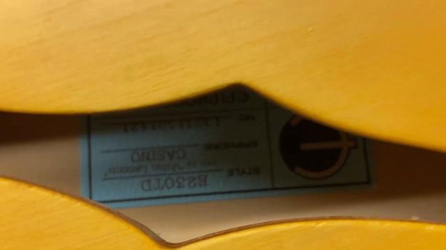 2013 Epiphone E 230TD Inspired by John Lennon Revolution Casino Natural смотреть онлайн