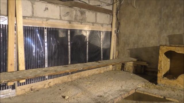 Тёплые полы в курятнике... смотреть онлайн