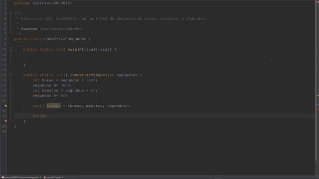 Java Ejercicio: 518 Convertir una Cantidad de Segundos en Horas, Minutos, y Segundos смотреть онлайн