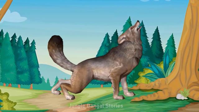 The Fox and The Crow Story | Lomri aur kawwa | Urdu Story |Jungle Dangal Stories| لومڑی اور کوا смотреть онлайн