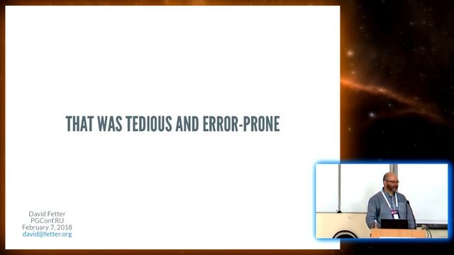 Transition tables! | David Fetter смотреть онлайн