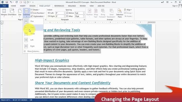 Word 2013 Tutorial: A Comprehensive Tutorial on Word - Work Effectively смотреть онлайн