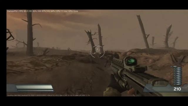Killzone, DamonPS2 3.2, OnePlus 7 (snapdragon 855). смотреть онлайн