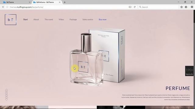 Be Theme WordPress смотреть онлайн