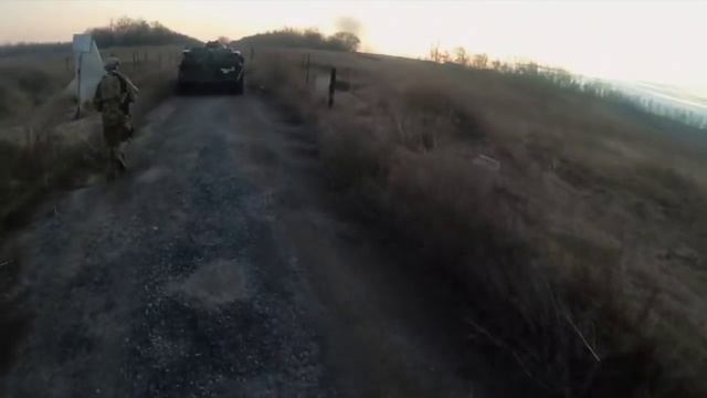 Видео с нашлемной камеры одного из украинских диварсантов, источник: Джокер ДНР смотреть онлайн