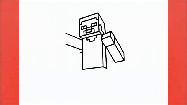 HOW TO DRAW STEVE FROM MINECRAFT смотреть онлайн