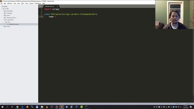 Python - Scrapy intro смотреть онлайн