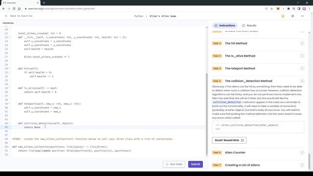 Ejercicios para practicar de Python 16 | Ellen's Alien Game смотреть онлайн