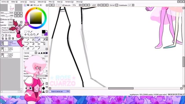 FUSION: Mega Pearl + Pink Diamond = Peach Rainbow Quartz | Rose Cuarzo смотреть онлайн