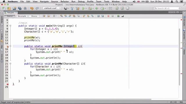 ۱۶- متود کلی یا Generic در جاوا Java смотреть онлайн
