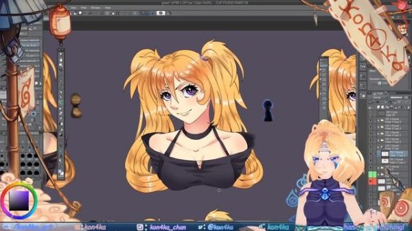 Light magic art with Kon4ka