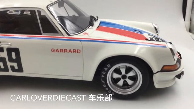 GT Spirit 1:18 Porsche 911 Carrera RSR Winner Daytona 1973 GT728
