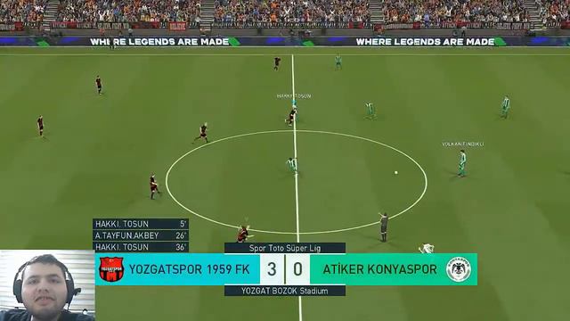PES 18 ANALİG YOZGATSPOR 1959 FK 5 BÖLÜM смотреть онлайн
