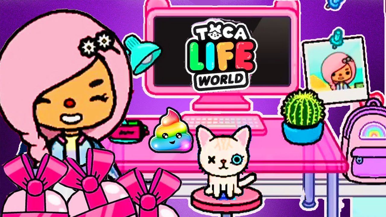 ТОКА БОКА ОБНОВЛЕНИЕ ! Неоновый дом ! Сериал про котенка Toca Life World смотреть онлайн