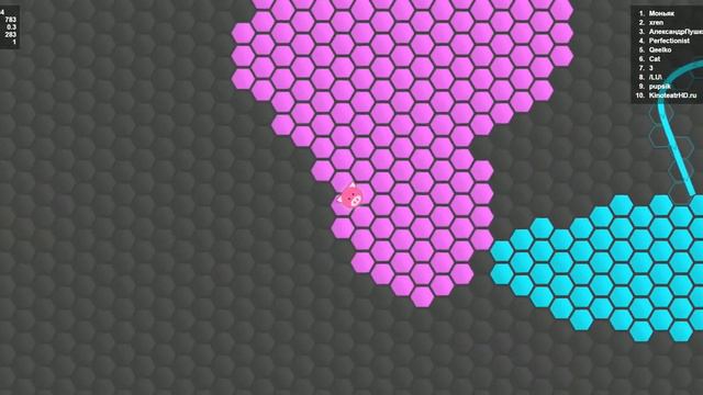 ЛУЧШАЯ ИГРА ОТ СКУКИ SUPERHEX.IO! SPLIX.IO + SLITHER.IO смотреть онлайн