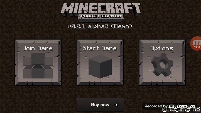 Minecraft Pocket Edition Demo 0.2.1