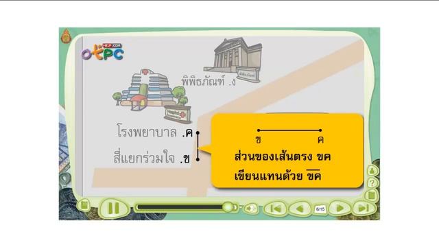 สนุกกับเกมส์ท้ายบท มุม เส้นตรง รังสี - สื่อการเรียนการสอน คณิตศาสตร์ ป.3