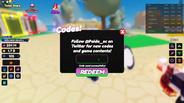 SECRET CODES | Anime Lost Simulator смотреть онлайн