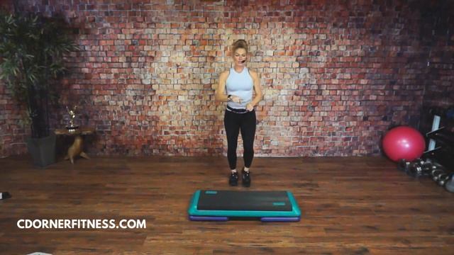 Basic Step Aerobics! Learn the Knee Up Basic Move! смотреть онлайн