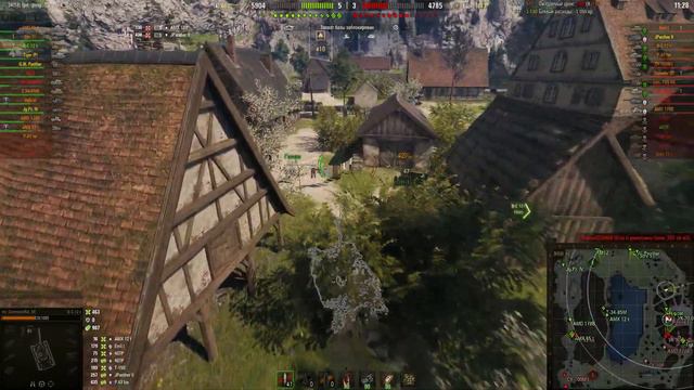 B-C 12t динамичный бой барабанщика, VI-VIII уровни, 8 фрагов ЛАСВИЛЛЬ ВСТРЕЧНЫЙ БОЙ смотреть онлайн