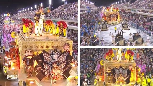 Rio carnival 2012 | "São Clemente" parade - Clip смотреть онлайн