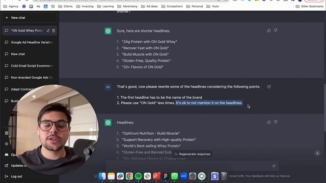 Using ChatGPT For Google Ads E-commerce Copy (Create Product Ads In 5 Minutes!) смотреть онлайн