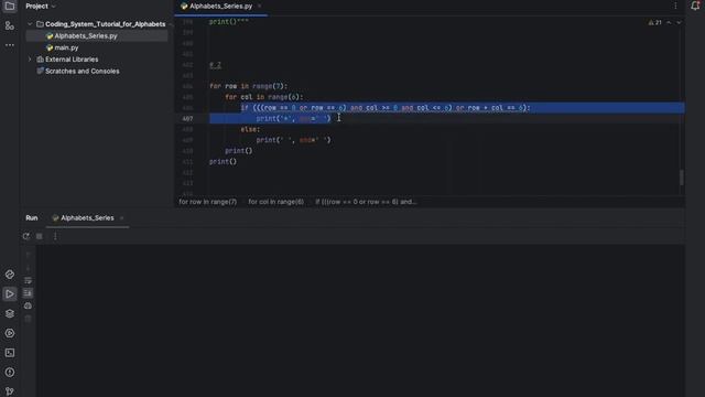 Z star pattern in python |for loop star patterns |python3 star patterns | Z pyramid shape in python смотреть онлайн