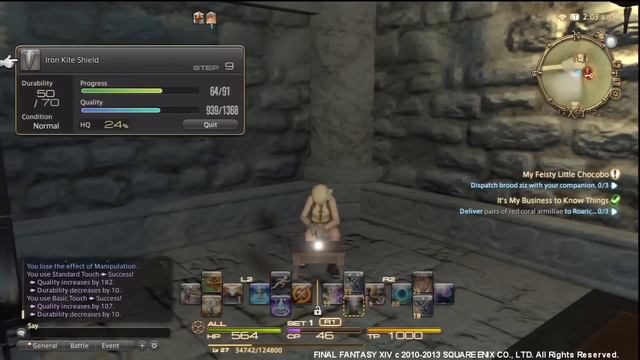 Final Fantasy XIV: A Realm Reborn - Farming Quick Grand Company Seals via Crafting Items смотреть онлайн